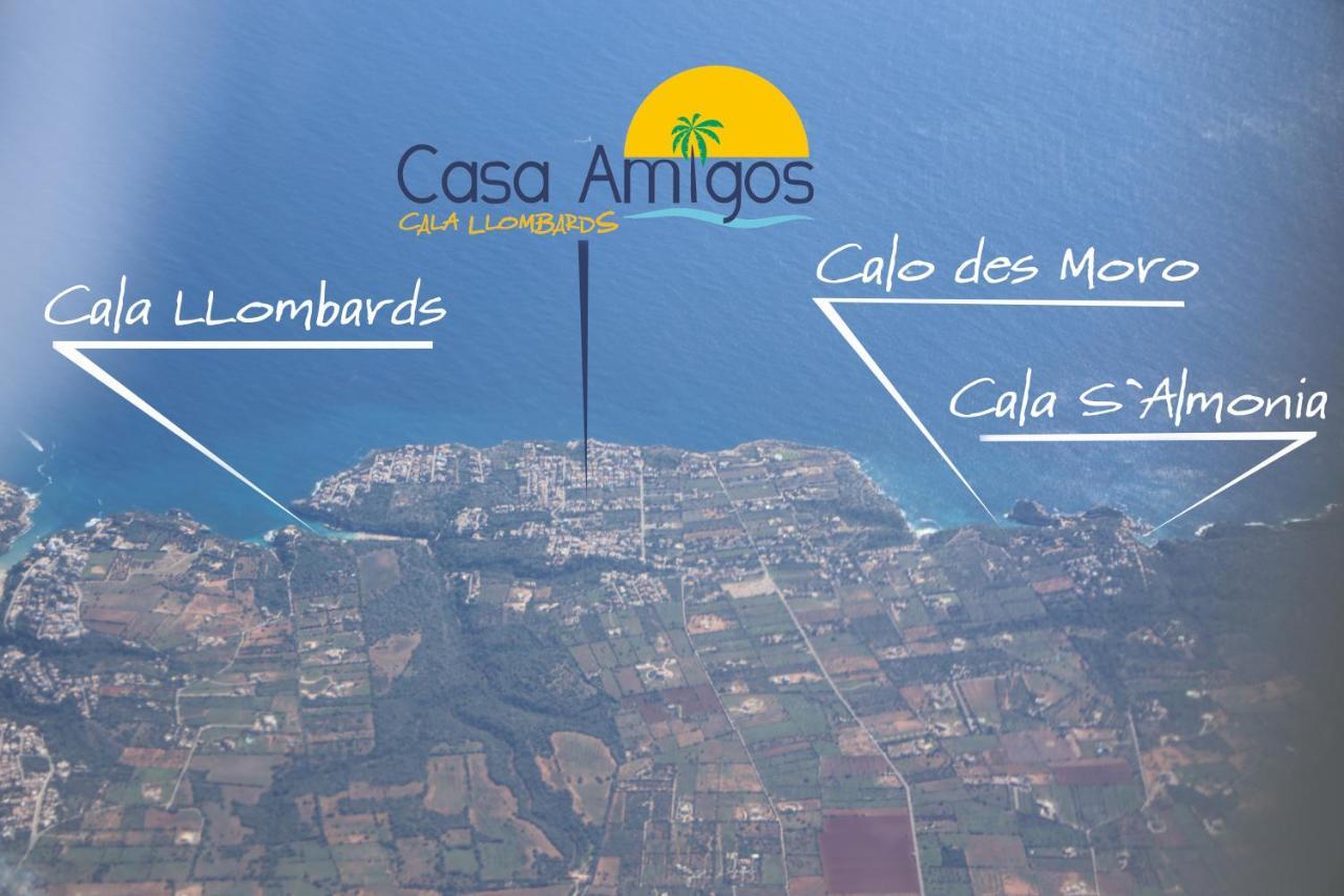 Casa Amigos Mallorca Cala Llombards Esterno foto